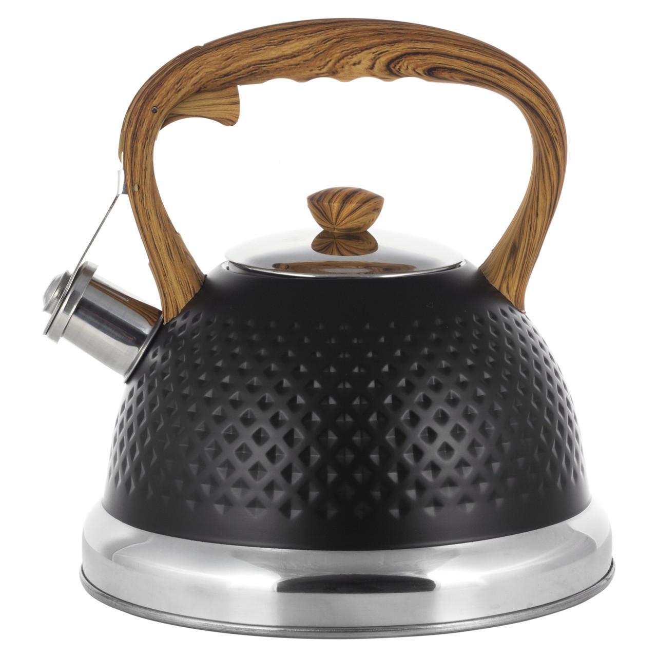 Чайник Kamille 2,7 л Черный (KM-1098) - фото 1 Чайник Kamille 2,7 л Черный (KM-1098) - фото 1