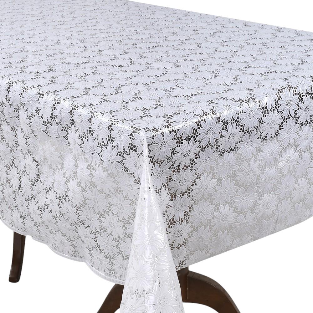 Клеенка на стол Lace MA-5727 1,37х20 м Белый (37311753)
