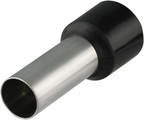 Наконечник изолированный АСКО-Укрем НТ 25,0-18 25 мм2 гильза 18 мм 1 шт. Черный (A0060010132)