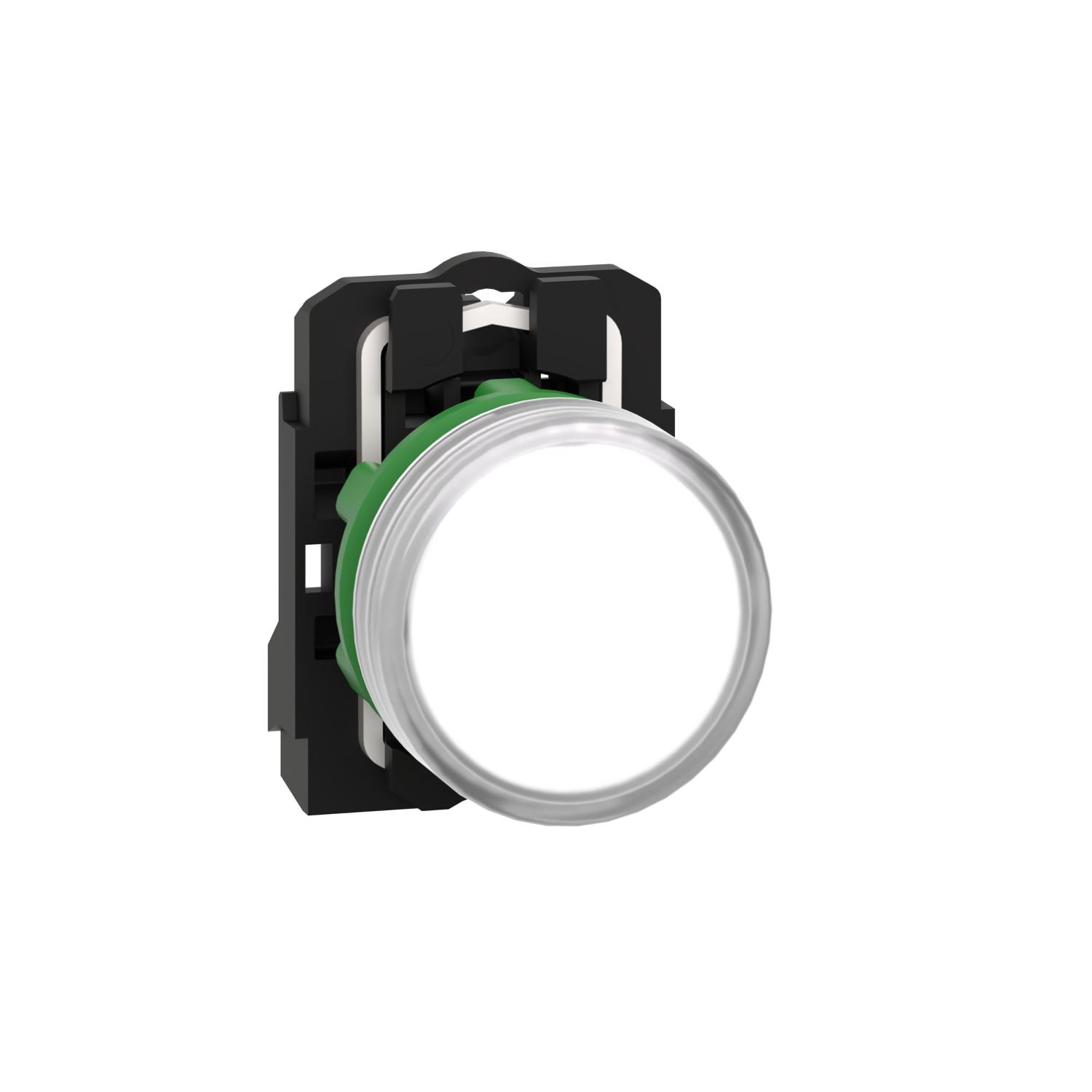 Лампа сигнальная Schneider Electric Harmony XB5 22 мм 120V AC LED Белый (XB5AVG1)