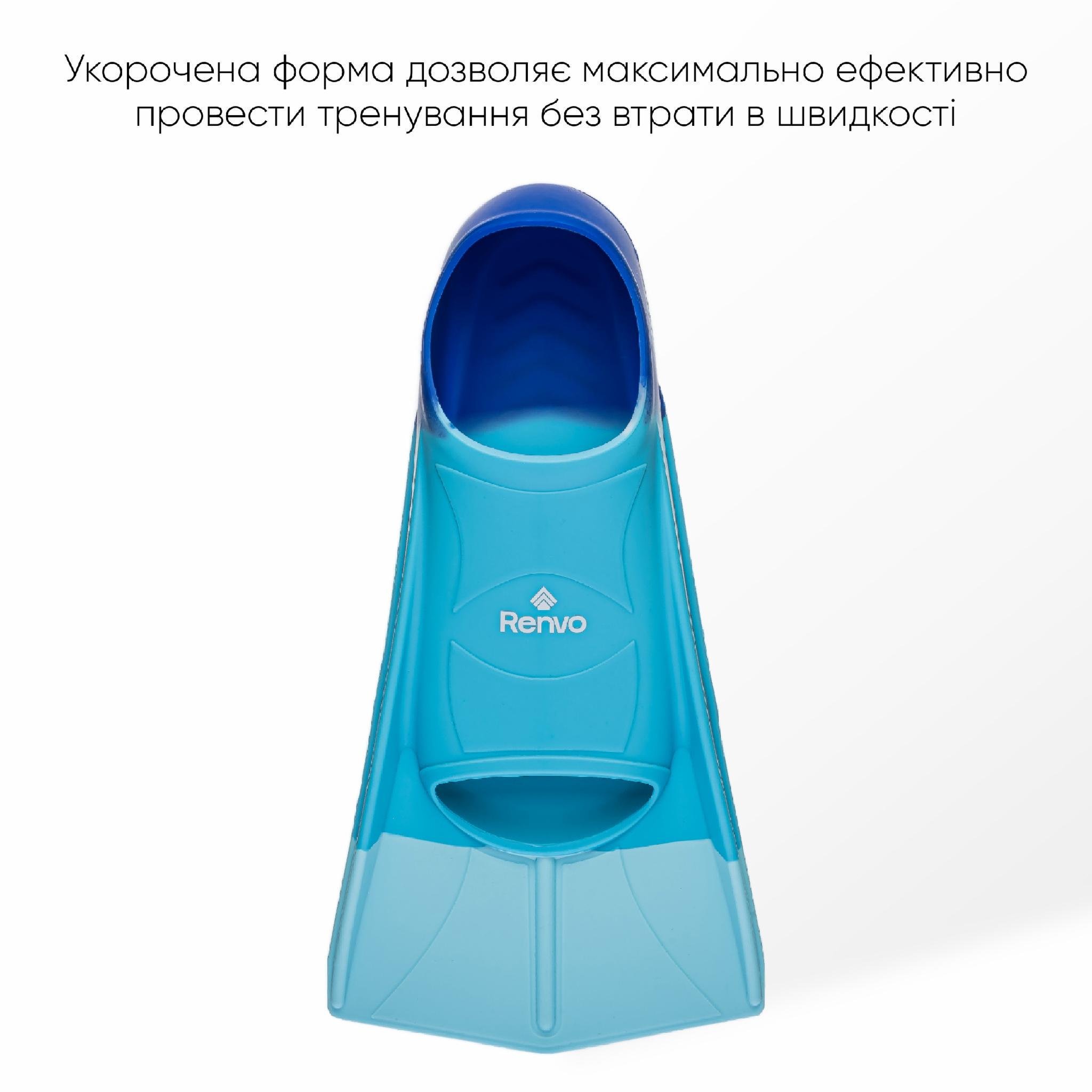 Ласты короткие для тренировки в бассейне Renvo Frio с закрытой пяткойр. 36-38 Разноцветный (SF100-06 36-38) - фото 3 Ласты короткие для тренировки в бассейне Renvo Frio с закрытой пяткойр. 36-38 Разноцветный (SF100-06 36-38) - фото 3