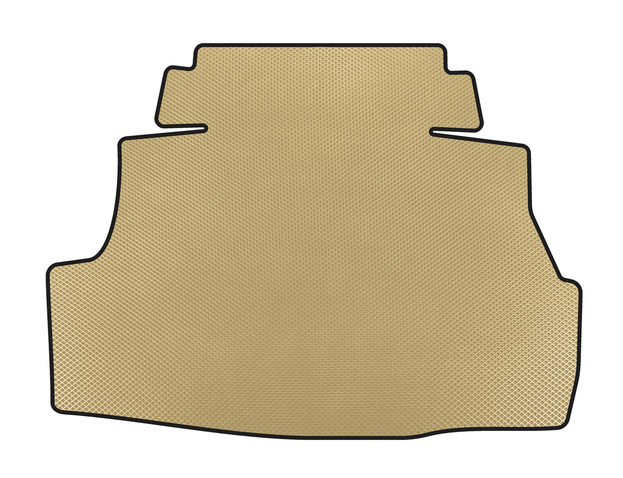 Автоковрик Digital Designs Nissan Almera II N16 2000-2012 г. 16x16x120 см Бежевый (2537375092)