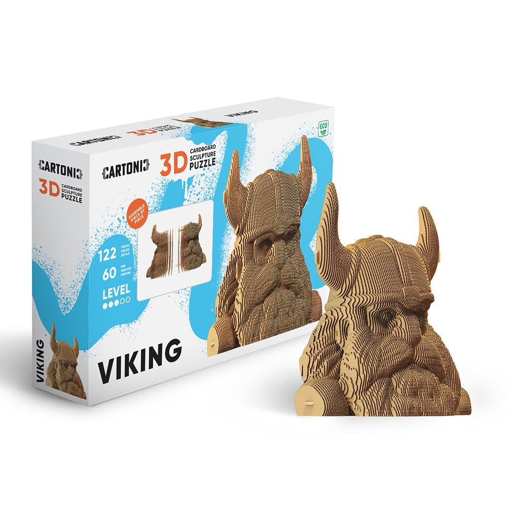 Пазл-конструктор 3D картонный Cartonic 3D Puzzle VIKING Викинг (33394545)