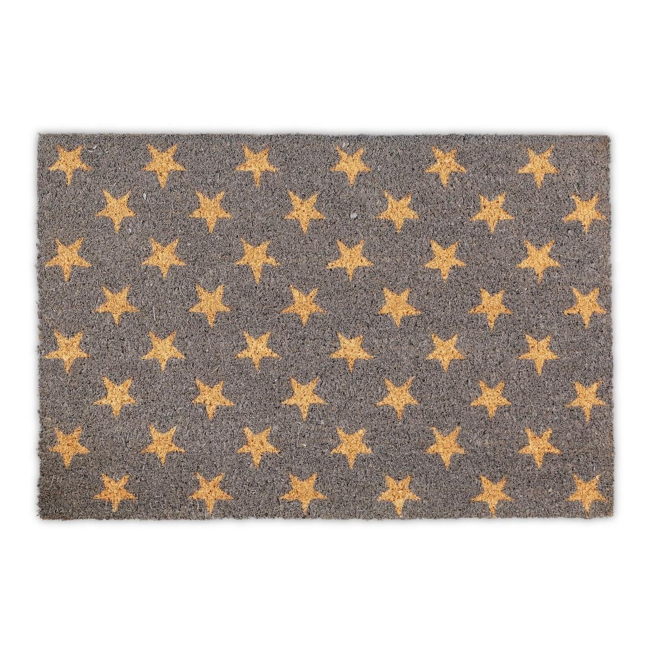 Коврик Relaxdays Звездочки из кокосового волокна 60x40 см (10035497)