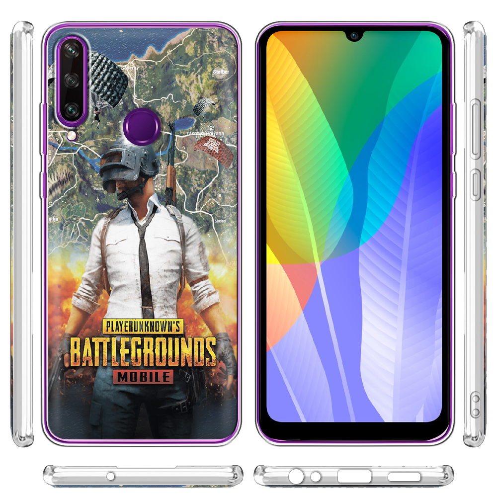 Чохол BoxFace Huawei Y6p PUBG Mobile Прозорий силікон (40017-up2309-40017) - фото 3