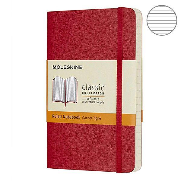 Блокнот Moleskine Classic маленький Красный (QP611F2) - фото 2