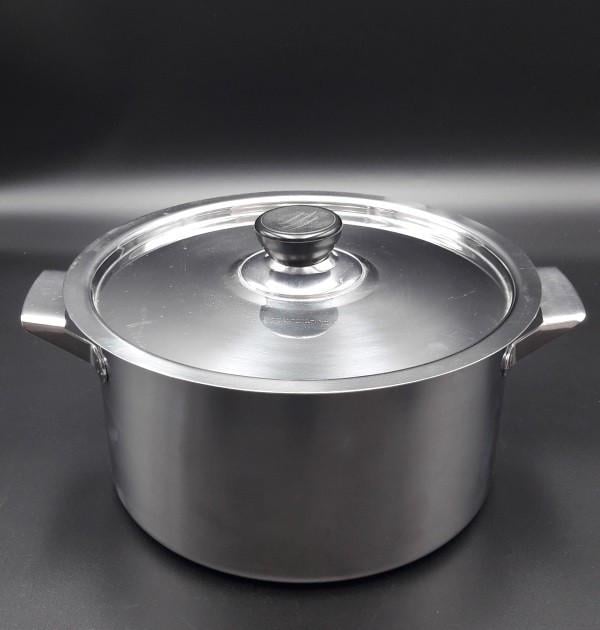 Каструля нержавіюча з кришкою Vitol VT6 28 см 10 л