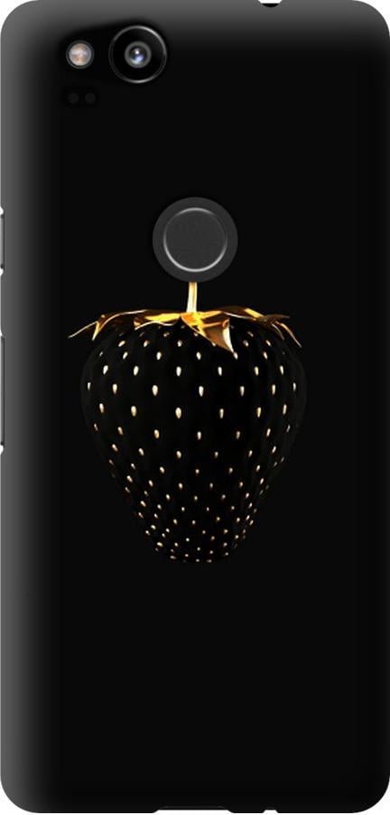 Чехол на Google Pixel 2 Черная клубника (3585u-1075-42517)