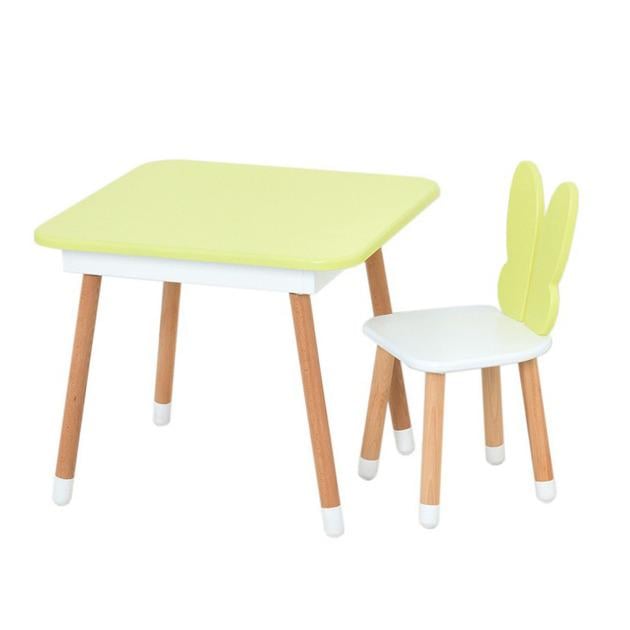 Столик зі стільчиком Метелик ARINWOOD Жовтий (05-025Y-BOX)