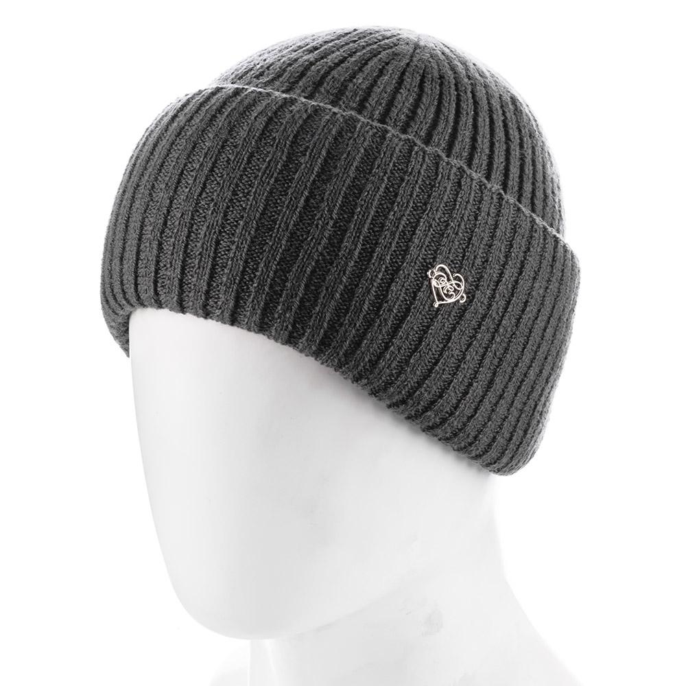 Шапка Zolly ZH230 с отворотом на флисовой подкладке L р. 57-58 Графитовый (117660)