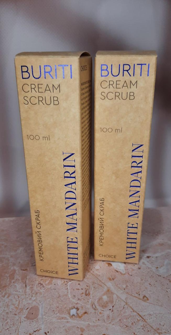 Скраб кремовий для вирівнювання тону обличчя White Mandarin PURIFY 100 мл (1837758711) - фото 3 Скраб кремовий для вирівнювання тону обличчя White Mandarin PURIFY 100 мл (1837758711) - фото 3