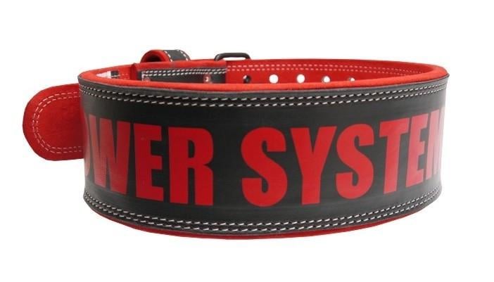 Пояс для тяжелой атлетики Power System Beast PS-3830 M Black/Red