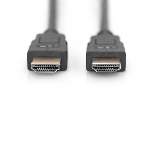 Кабель для передачи видеосигнала Digitus HDMI UHD 4K w/Ethernet type A M/M 3 м Черный (AK-330107-030-S) - фото 2