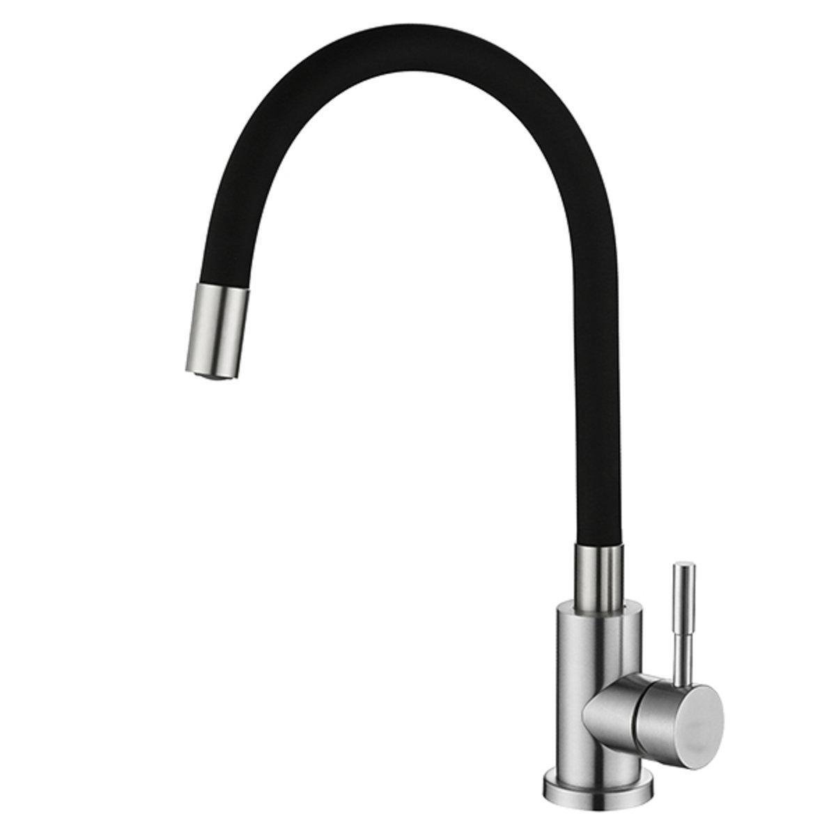 Смеситель для кухни Venta VS452SB Black (82241)