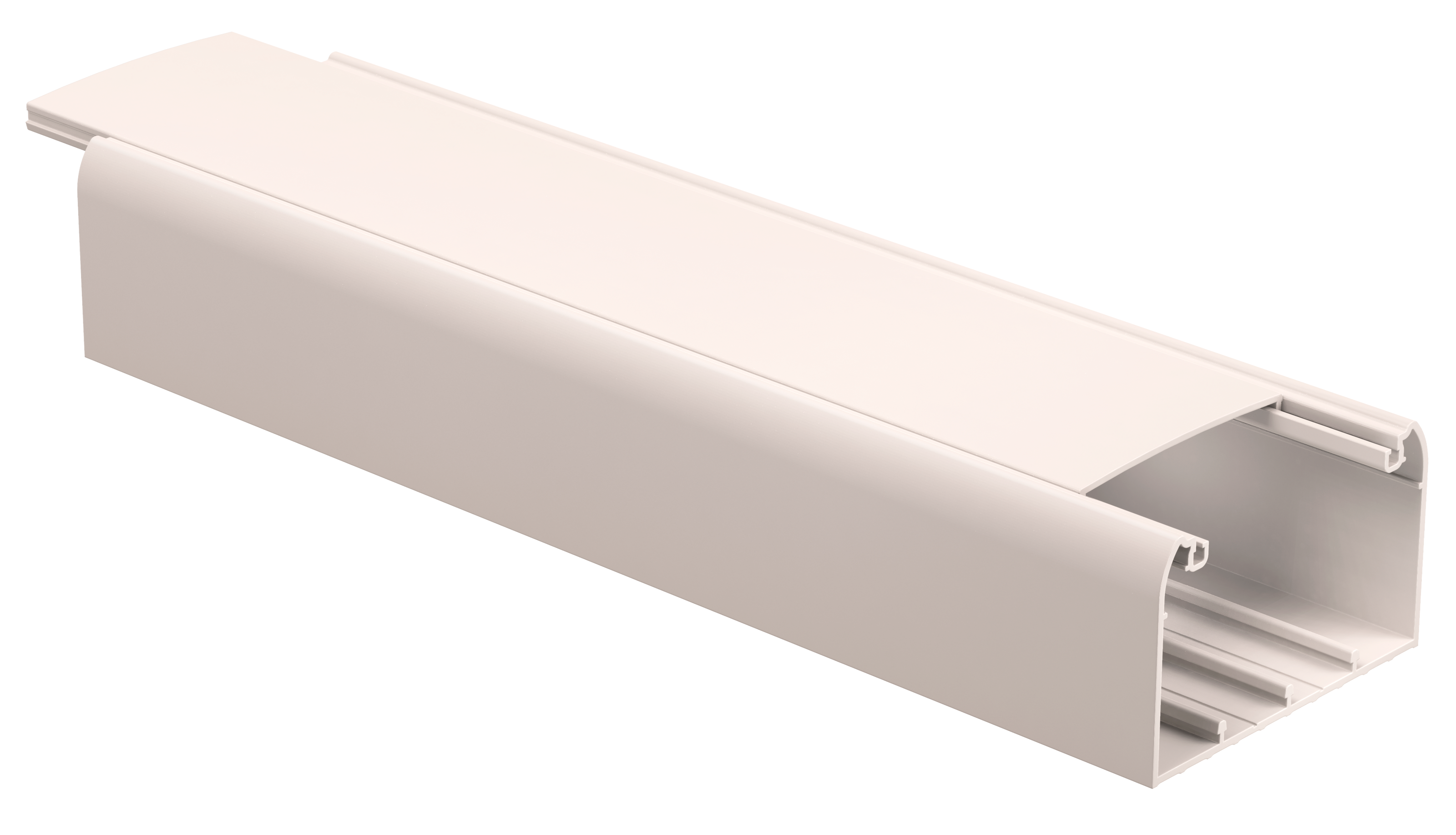 Канал кабельный парапетный UEC Праймер 80x40 мм 2 пог.м ПВХ Белый (CKK40-080-040-1-K01)