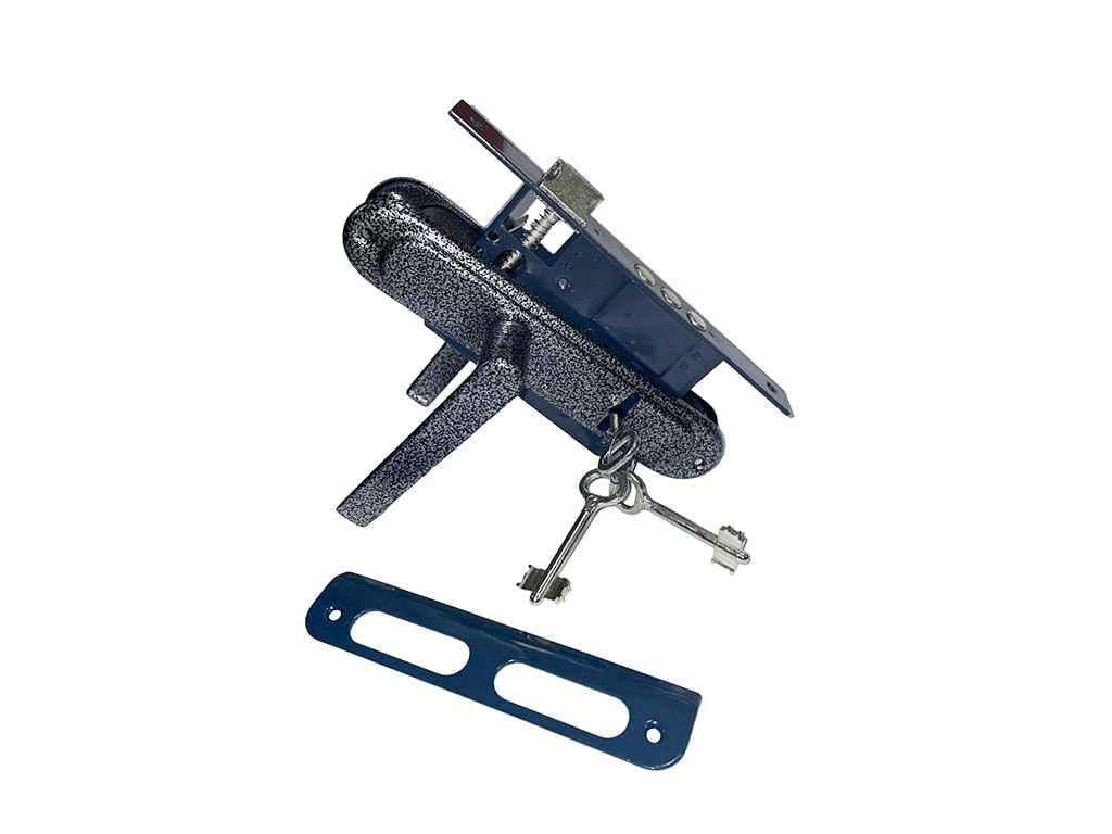 Замок врiзний Тандем ЗВ9-ШТ античне Срiблястий (269455)