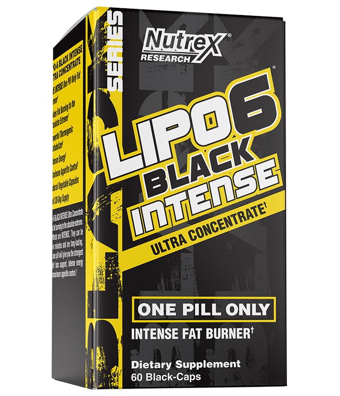 Жиросжигатель Nutrex Lipo-6 Black Intense Ultra Concentrate 60 caps - фото 1