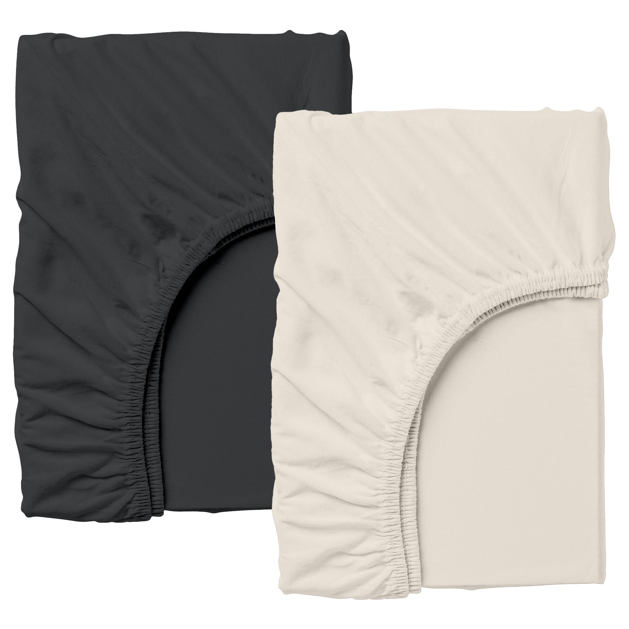 Набор простыней на резинке Cosas 180х200х20 см 2 шт. Beige/Black (4822052062197)