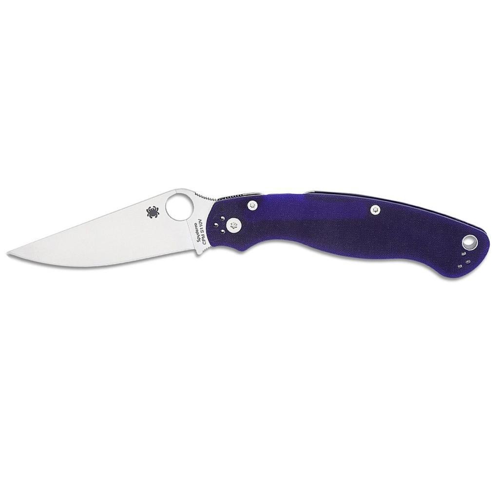 Нож складной Spyderco Military 2 S110V Dark Blue G10 (m410933) Нож складной Spyderco Military 2 S110V Dark Blue G10 (m410933)