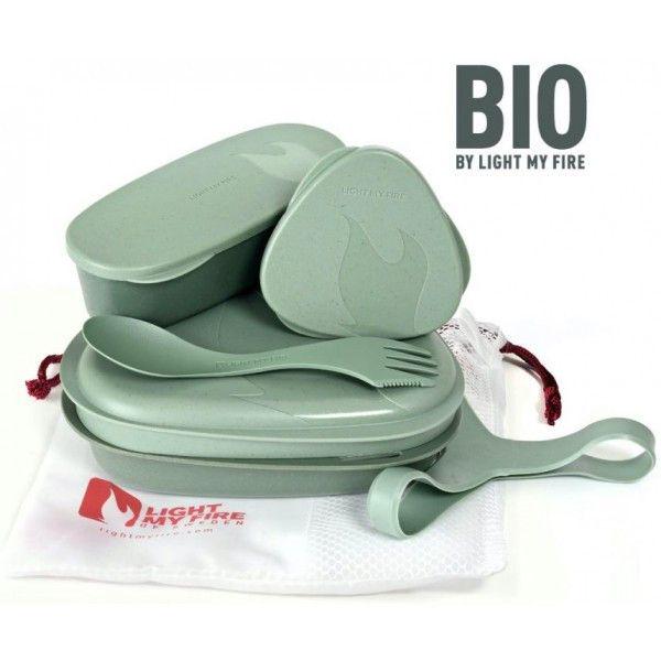 Набор посуды Light My Fire LunchKit BIO 6 pcs Green (1033-LMF 2413710610)
