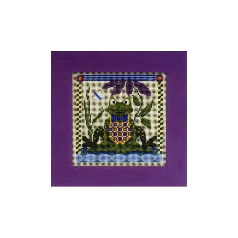 Набор для вышивания крестиком Mill Hill MHCB193 Fritzy Frog (43740)