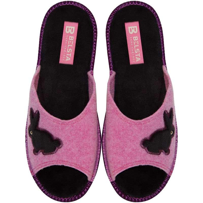 Домашні тапочки Белста паркетні р. 37 24,5 см Рожевий (4100887_37)