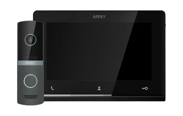 Комплект видеодомофона мультиформатный ARNY AVD-7121 AVD-710 2Мп TFT + AVP-NG230 1Мп Black/Graphite Комплект видеодомофона мультиформатный ARNY AVD-7121 AVD-710 2Мп TFT + AVP-NG230 1Мп Black/Graphite