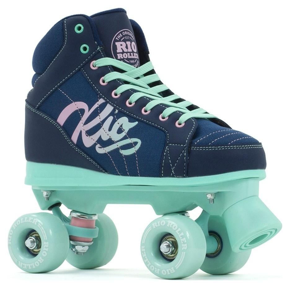 Ролики Rio Roller Lumina 35,5 Синьо-зелений