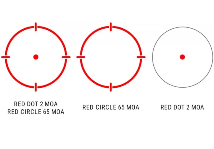 Коллиматорный прицел Holosun HS512C-RD со встроенным креплением (10970728) - фото 5 Коллиматорный прицел Holosun HS512C-RD со встроенным креплением (10970728) - фото 5