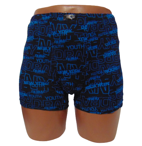 Трусы мужские боксеры Инсан 18707 3XL Синий/Голубой