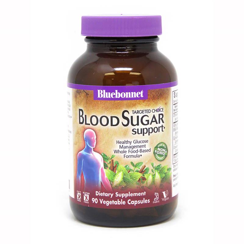 Натуральная добавка Bluebonnet Targeted Choice Blood Sugar Support 90 вегакапс. (5167)