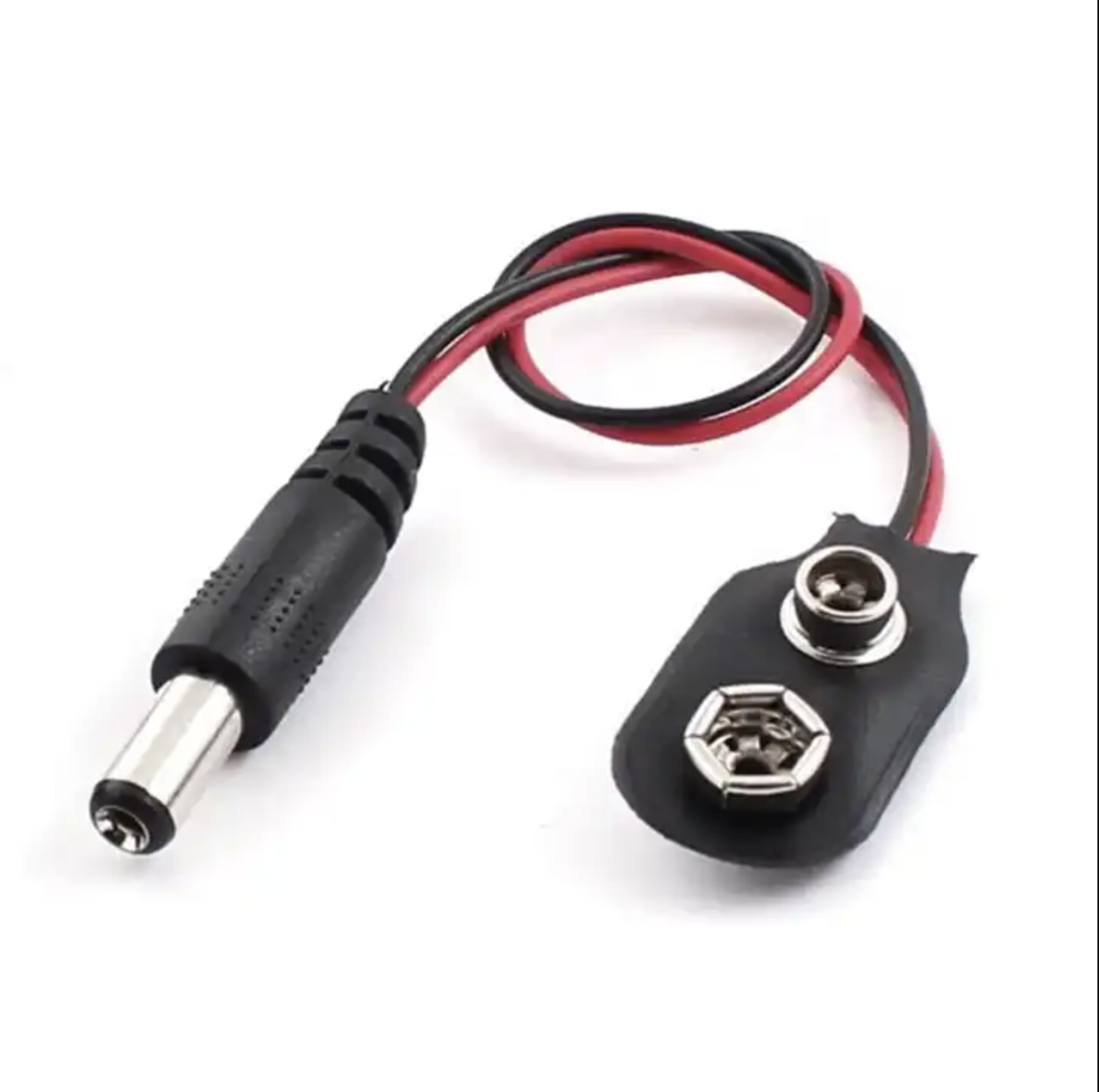 Роз'єм живлення під батарейку крона 9V з конектором 5,5 мм - фото 3 Роз'єм живлення під батарейку крона 9V з конектором 5,5 мм - фото 3