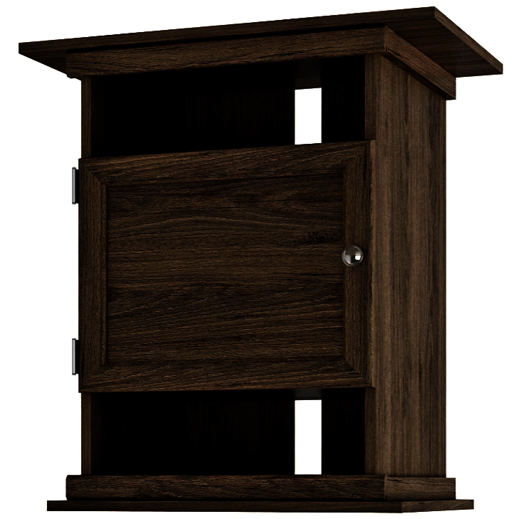 Тумба для аквариума из дерева Верди Капучино (АКВ-001309)