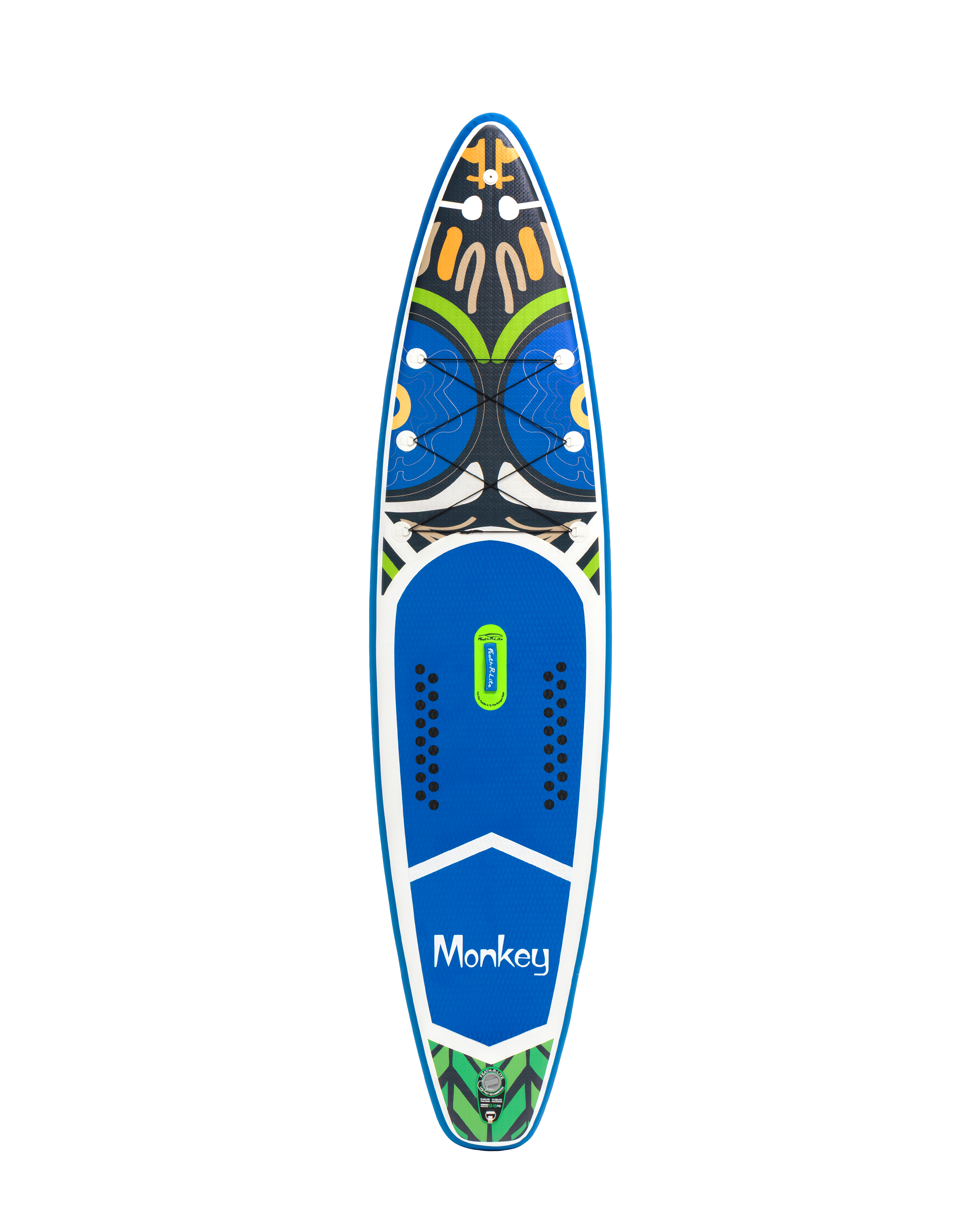 SUP-доска надувная Funwater Paddleboard Monkey 11"6 9в1 350x84x15 см