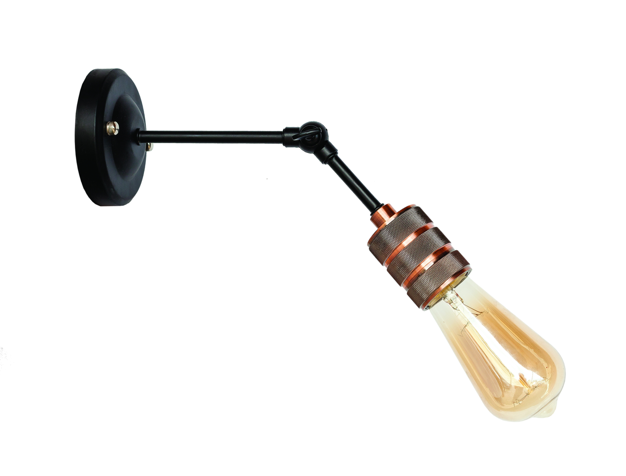 Бра Levistella Lofty с патроном AMP21 Черный/Медный (1963530535)