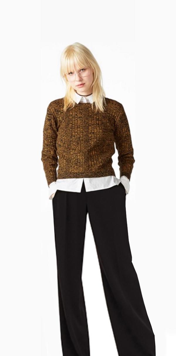 Свитер женский Monki S Коричневый (3995965b33)