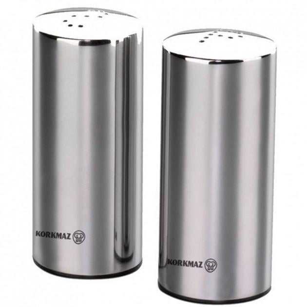 Набор для соли и перца Korkmaz duo satina (a605)