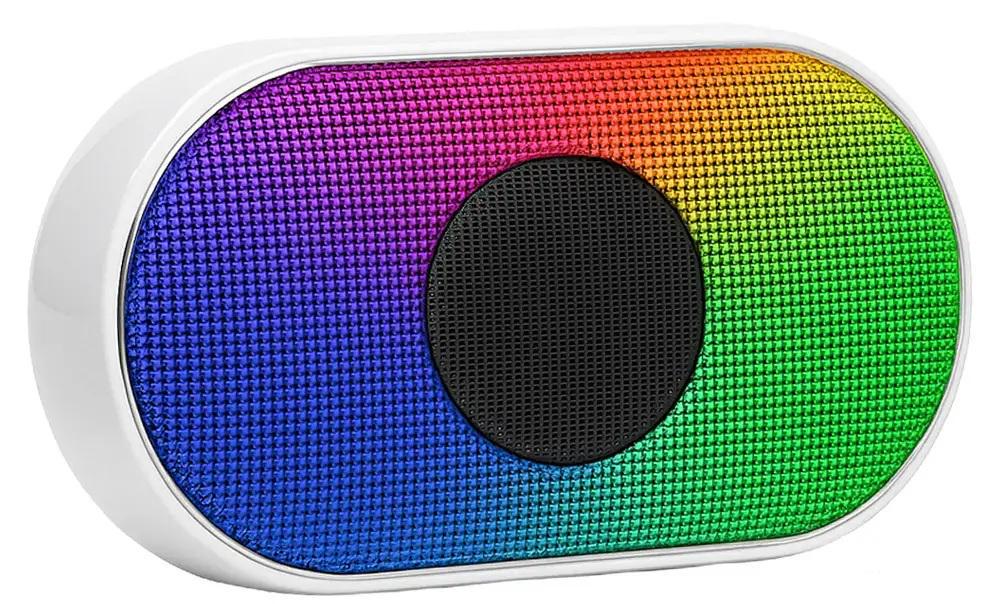 Портативная колонка Bluetooth RGB L003BT White (3d4a9925)
