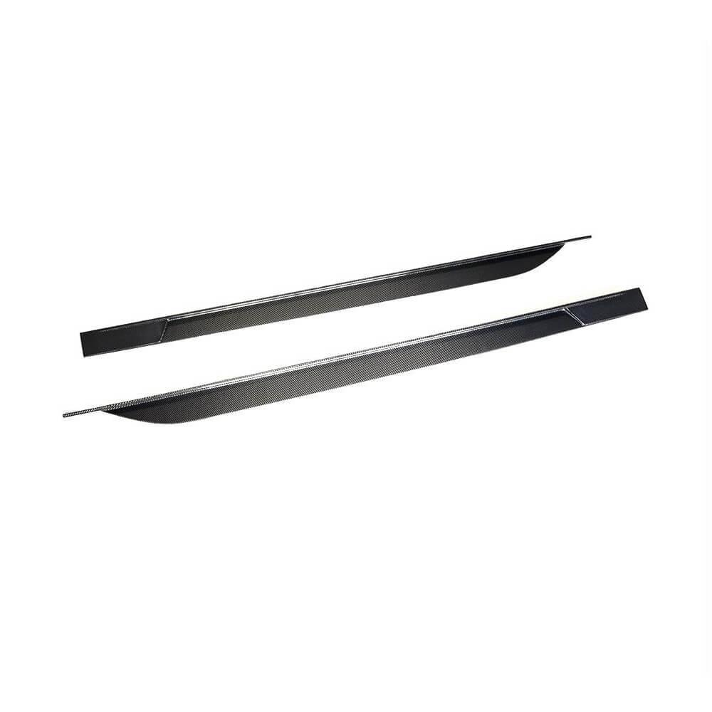 Пороги боковые DDCarbon для Mercedes SLS C197 натуральный карбон (148306)