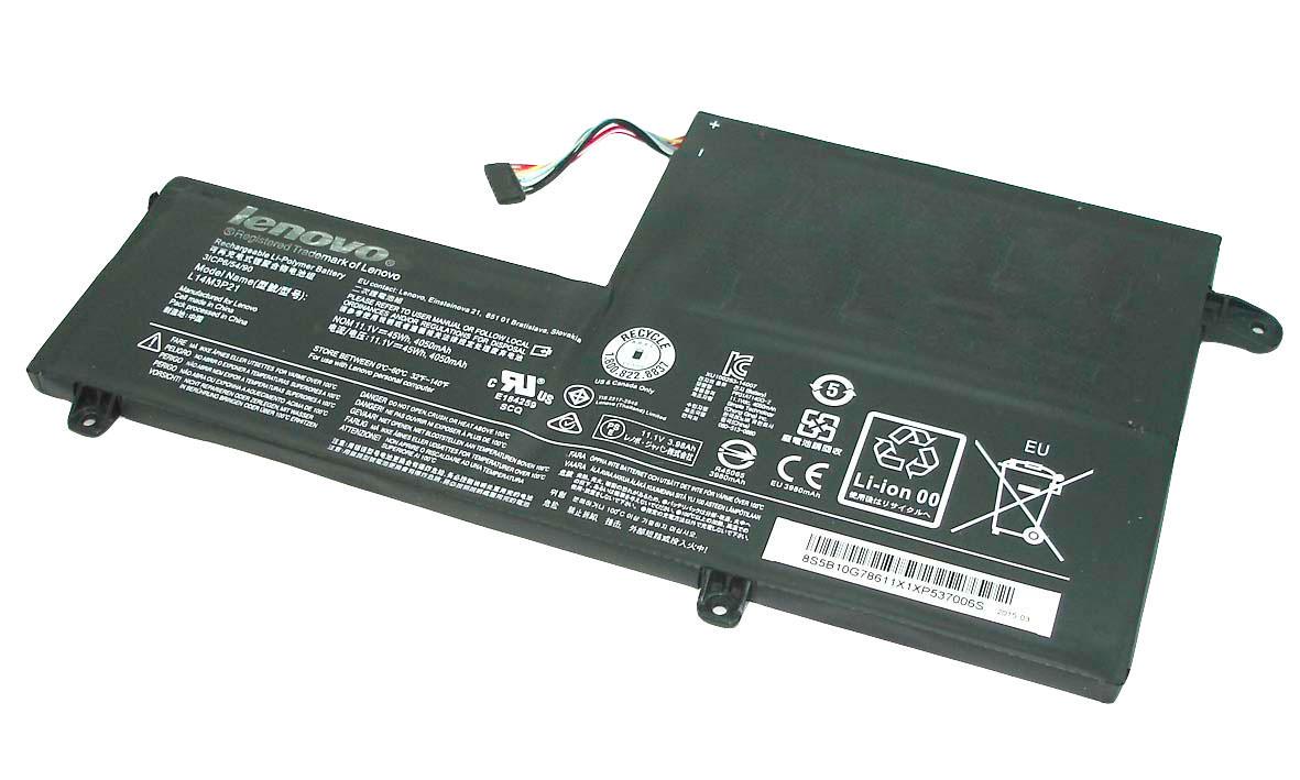 Аккумулятор для ноутбука Lenovo L14M3P21 Yoga 500 11,1 V 3950 mAh (018637)