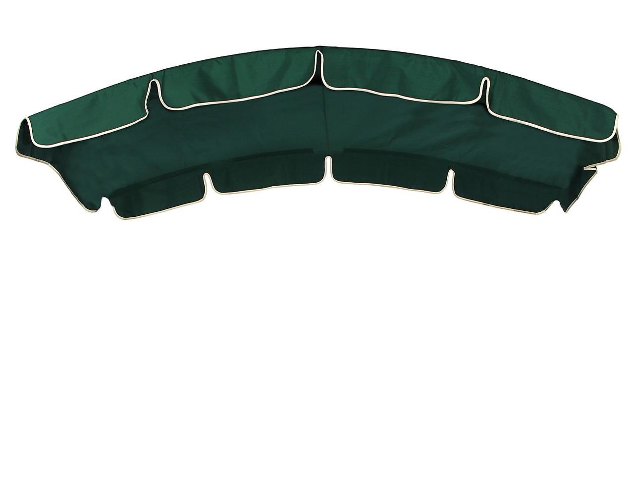 Тент для качелей универсальный тексилк 2426 120х210/120х200 см Темно-зеленый (3893)