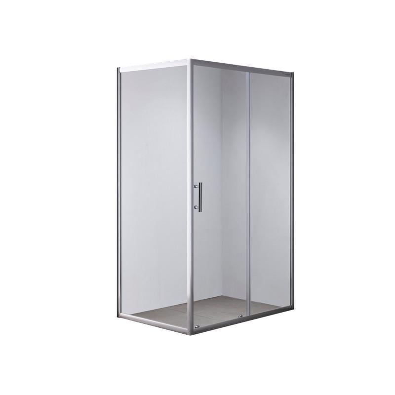 Душевая кабина без поддона MIXXUS HARD SC01-120x80x185-TR прозрачное стекло 5 мм Chrome (MI6912) - фото 5