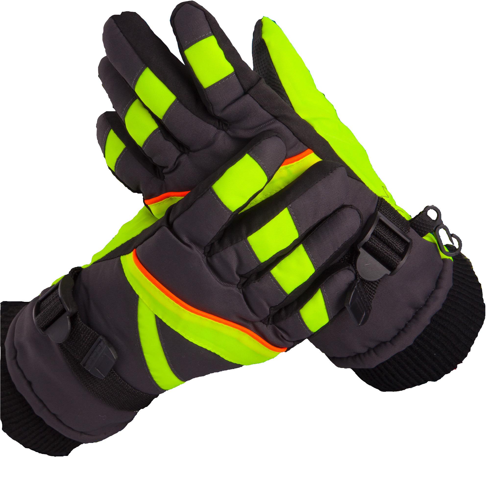 Перчатки горнолыжные детские SP-Sport L-XL Dark grey (C-51)