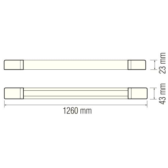 Светильник светодиодный Horoz Electric Irmak-36 36W 6400K влагозащищенный - фото 2