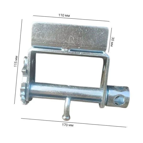 Натяжитель троса для фиксации тентовых держателей на кузове грузовика (C01391) - фото 9 Натяжитель троса для фиксации тентовых держателей на кузове грузовика (C01391) - фото 9