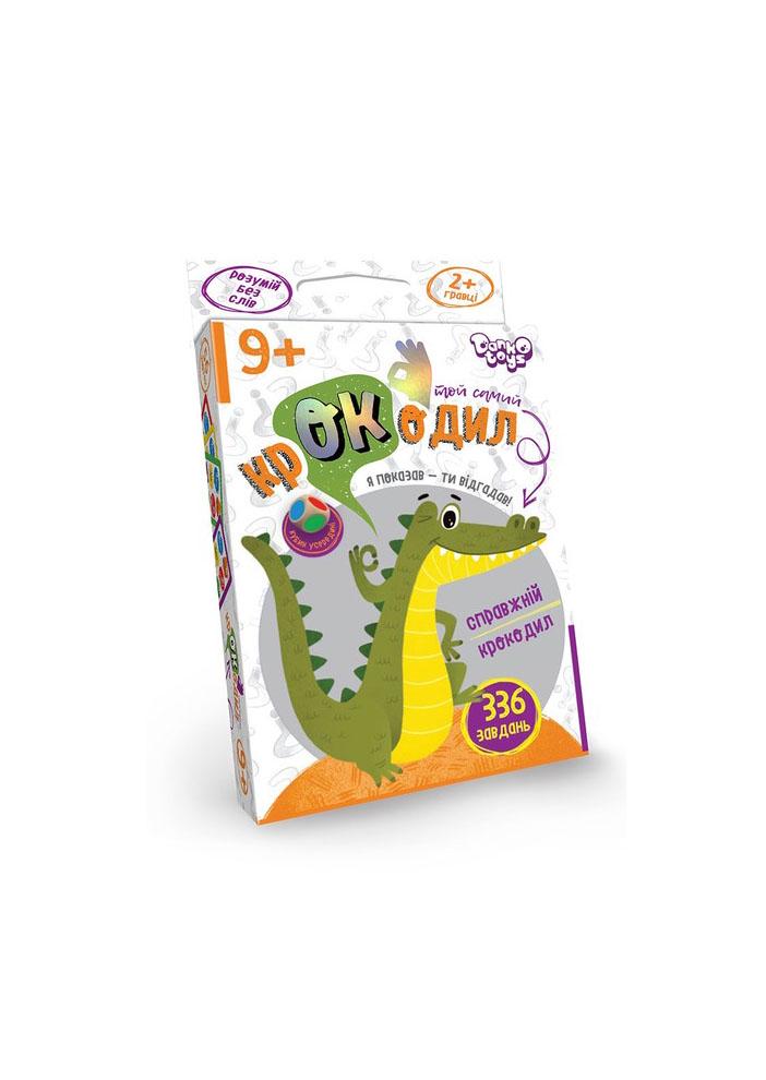 Настольная игра викторина Danko Toys Тот же крокодил 9+ (CROC-02-01U)