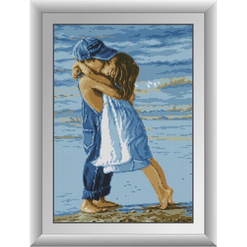 Алмазная мозаика Dream Art Дети на пляже 35х50 см (DA.30013)