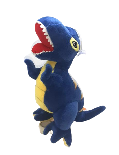 Мягкая игрушка Копица Динозавр 3 28 см Синий (21353-1)