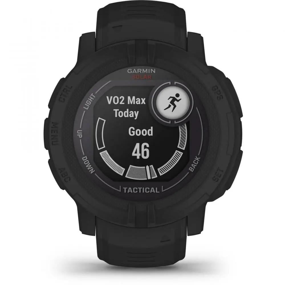 Смарт-годинник Garmin Instinct 2 Solar Tactical Edition Black (010-02627-13) - фото 3