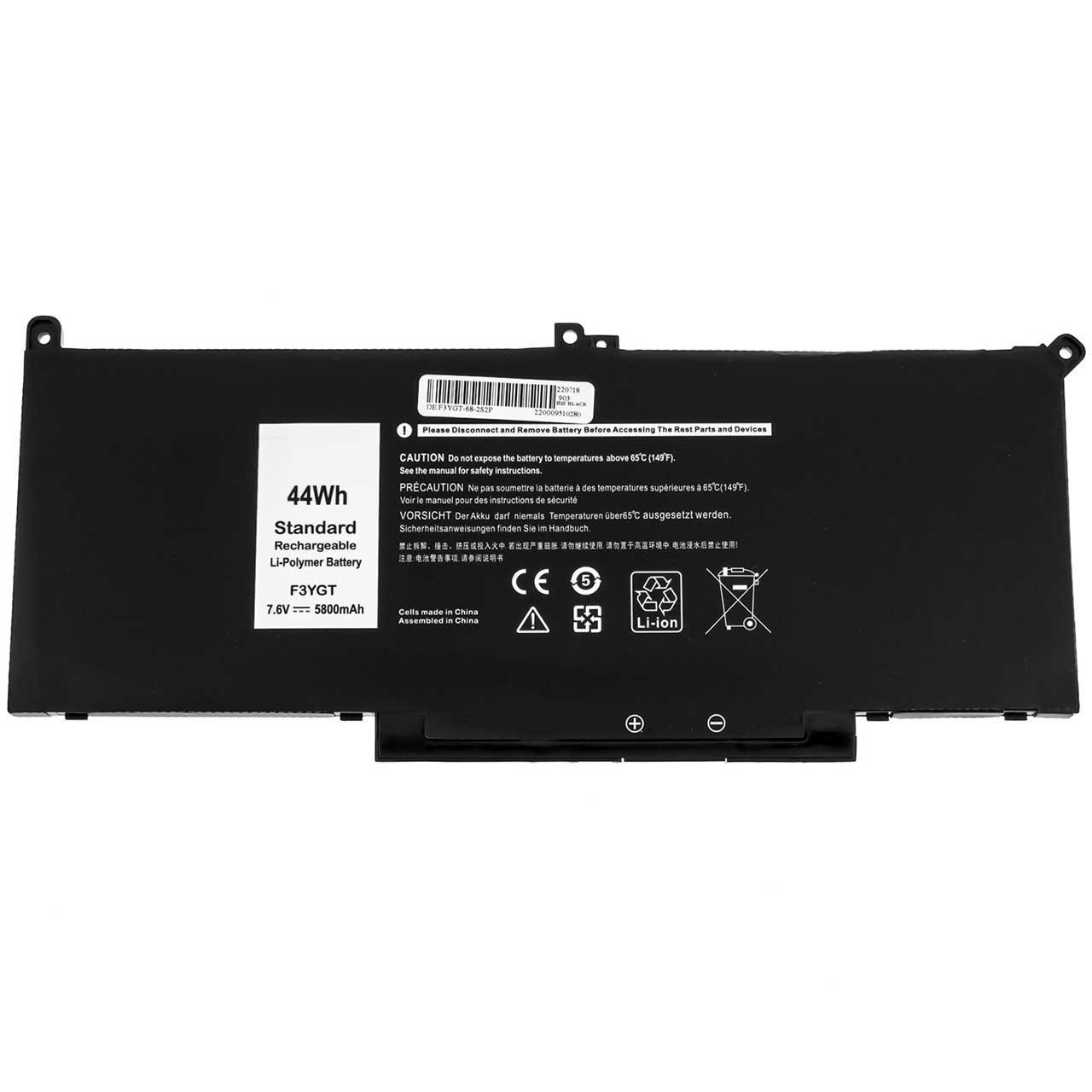 Акумулятор для ноутбука Dell Latitude 7480 5800 mAh 76V 44 Wh - фото 3